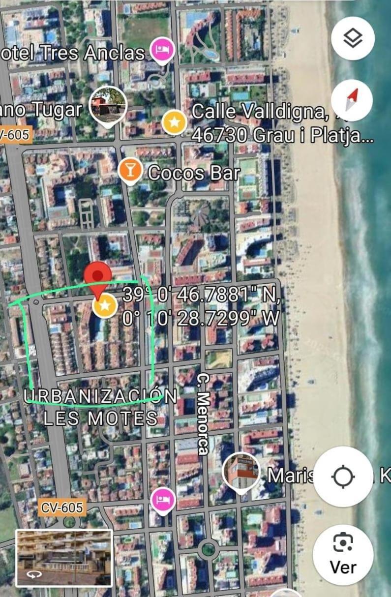 Playa Gandia, Iris, Piscina Aa Y Wifi Daire Playa de Gandia Dış mekan fotoğraf